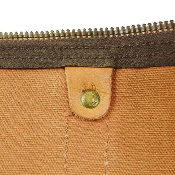 Louis Vuitton Keepall 50 Bandouliere Brown Monogram Duffel 843SD - Picture 9 of 11